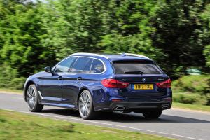 BMW 5 Series Touring - rear action