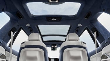 BMW X7 spy shot - interior