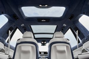 BMW X7 spy shot - interior