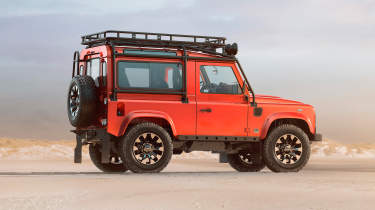 Land Rover Defender V8 90 by Works Bespoke -rear static