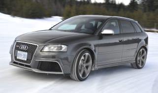 Audi RS3 cornering