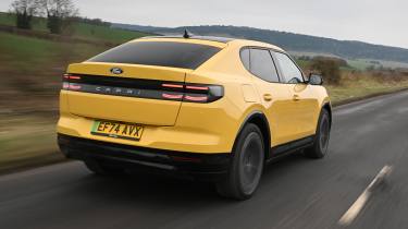 Ford Capri - rear tracking