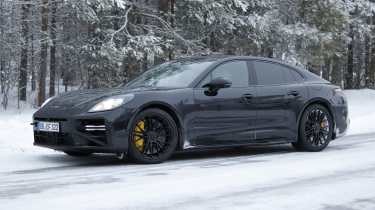 Updated Porsche Panamera - front angled