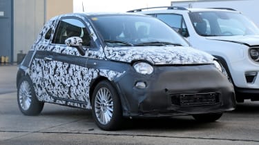 2020 Fiat 500 - spies - front 3/4 static