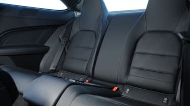 Mercedes C180 Coupe rear seats