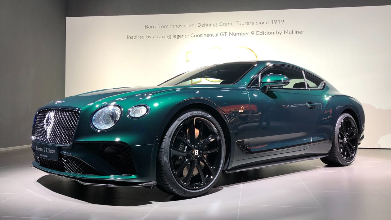 Bentley Continental GT No.9 edition marks brand’s centenary - pictures
