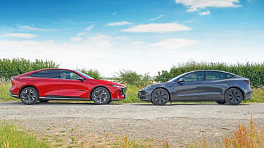 Tesla Model 3 vs Mazda 6e - head-to-head