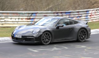 Porsche 911 Sport Classic spy - front