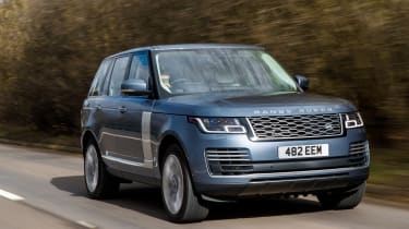 Range Rover 2018 front tracking