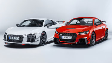 Audi TT RS and Audi R8 performance parts
