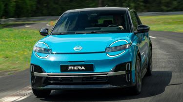 Nissan Micra - dynamic front 3/4