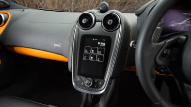 McLaren 570S first UK drive - controls