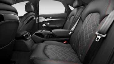 Audi S8 Plus - rear seats