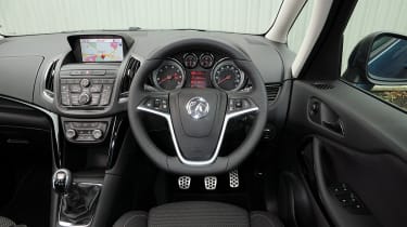 Vauxhall Zafira Bi-Turbo interior