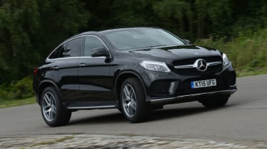 Mercedes GLE Coupe - front cornering