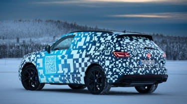 Volkswagen Touareg camouflaged - rear static