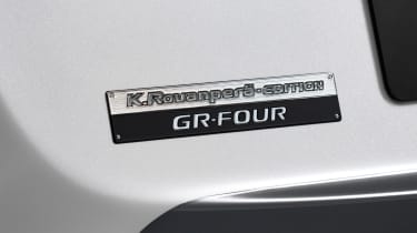 Toyota GR Yaris Rovanpera Edition - plaque