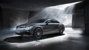 Mercedes CLS Final Edition front grey