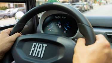 Fiat Topolino interior