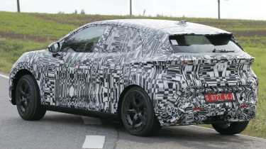 Cupra Raval spy shot - rear 3/4