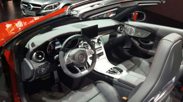 Mercedes C-Class Cabriolet - interior show