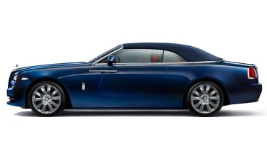 Rolls-Royce Dawn convertible side shot