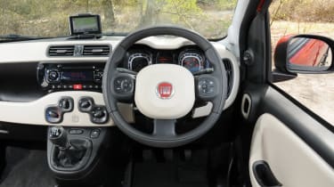 Fiat Panda Interior Satnav Dashboard Options Auto Express