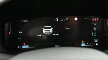Jeep Renegade North Star - digital instrument cluster