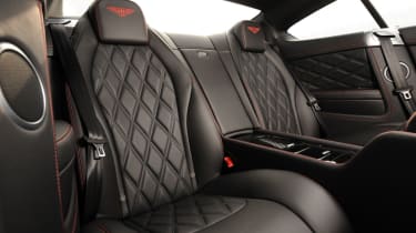 Bentley Continental GT V8 rear seats