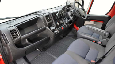 Citroen Relay interior dashboard