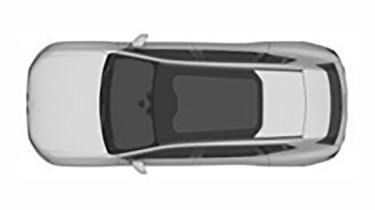 BMW Neue Klasse SUV patent leak - overhead