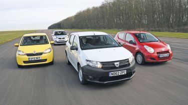 Dacia Sandero group test