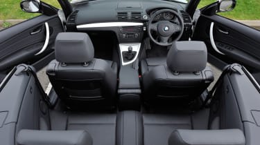 BMW 118d Convertible interior
