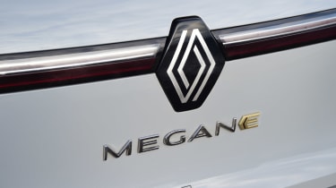 Renault Megane E-Tech long termer - rear badge