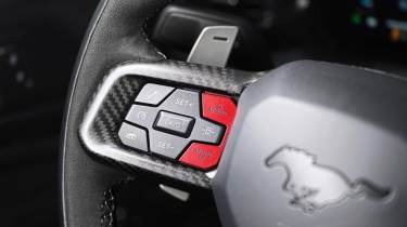 Ford Mustang GTD - steering wheel detail