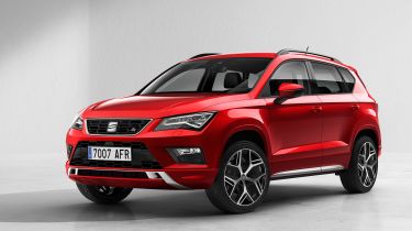 SEAT ateca FR front quarter