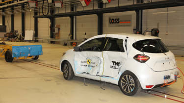 Renault Zoe EuroNCAP test 4