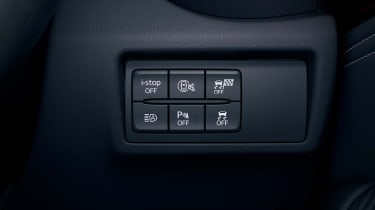 2024 Mazda MX-5 RF - driver&#039;s switchgear