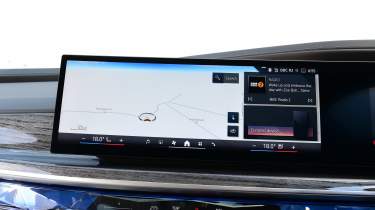 BMW i7 - sat-nav