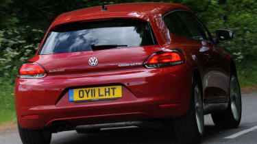 Used Car Awards 2016 - VW Scirocco rear tracking