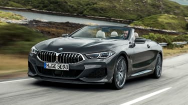 BMW 8 Series Convertible - front action