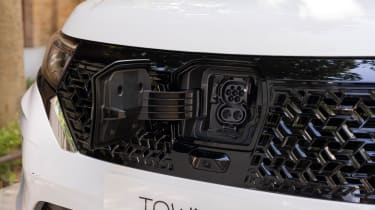 Nissan Townstar EV - charging port