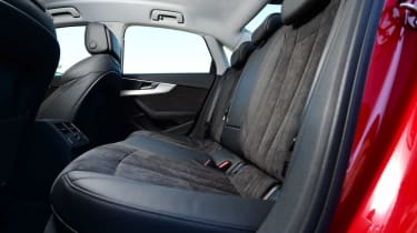 New Audi A4 2016 rear seats
