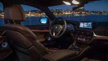 New BMW 5 Series - interior lights