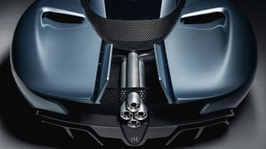 Hennessey Blackbird - rear detail