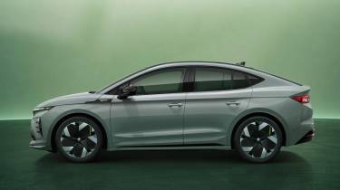 Skoda Enyaq Coupe vRS - side