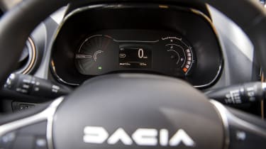 Dacia Spring LHD driver instrument cluster