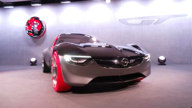 Vauxhall GT Concept - show pic - low