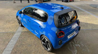 Renault Twingo van concept - rear 3/4