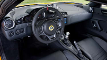 Lotus Evora 400 interior